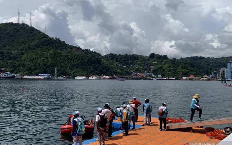 Sejarah Singkat Teluk Yos Sudarso, Arena Selam Laut PON Papua