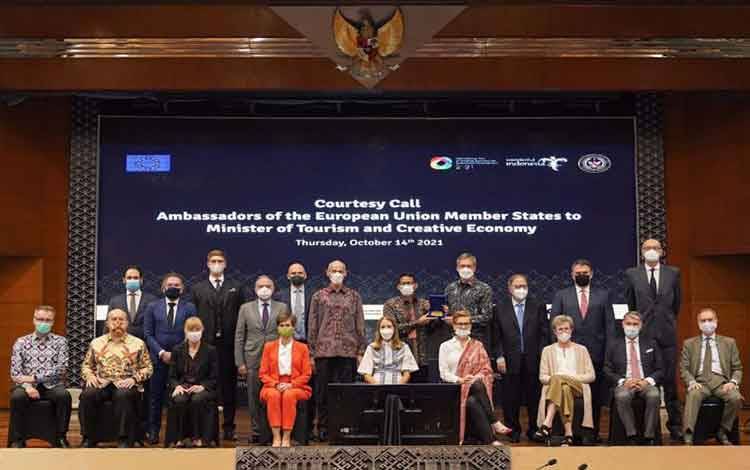 Menparekraf Undang 19 Dubes Uni Eropa Bahas Sinergi Sektor Parekraf