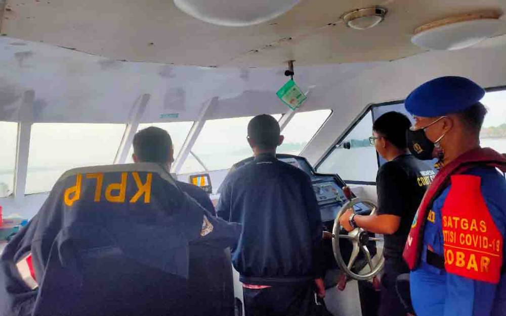 Tim Gabungan Masih Lakukan Pencarian Penumpang Kapal Melompat ke Laut?