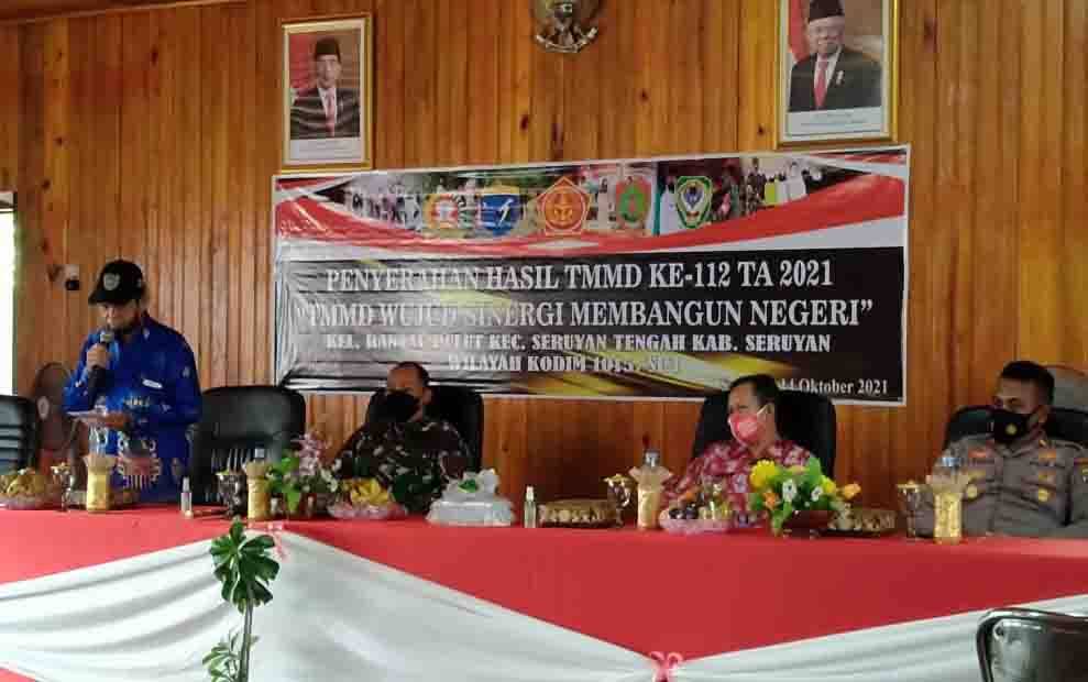 TMMD Imbangan ke-112 di Seruyan Resmi Ditutup