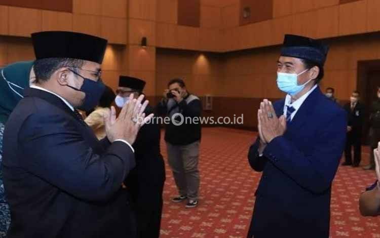 Direktur Pendidikan Ditjen Bimbingan Masyarakat Hindu Kementerian Agama I Gusti Made Sunartha (kanan)