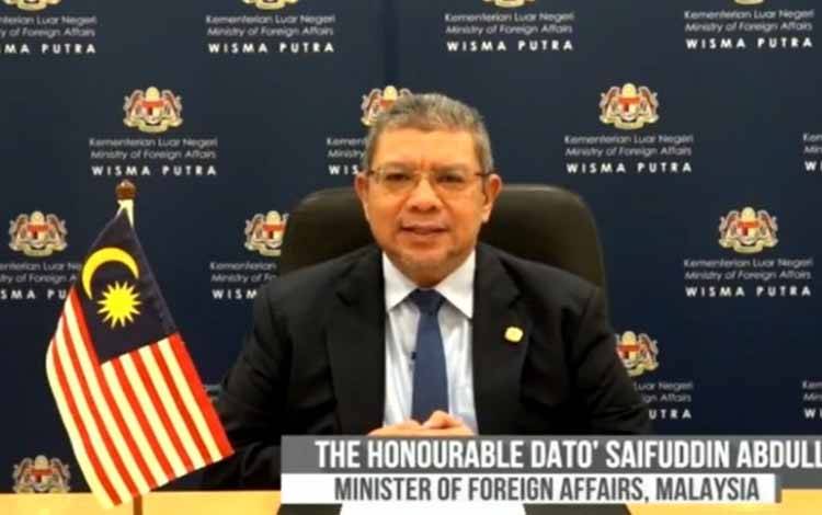 Menteri Luar Negeri Malaysia, Saifuddin Abdullah