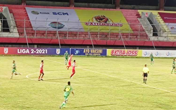 Permainan Kalteng Putra saat menghadapi PSBS Biak dua hari lalu