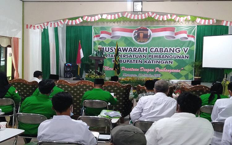 Ini Kata Wakil Bupati Katingan Saat Buka Muscab DPC PPP