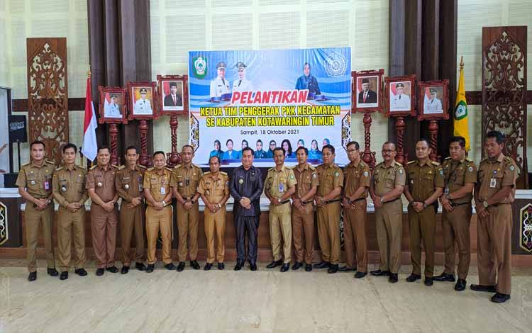 Bupati Kotim Absen Kehadiran Camat, 2 Orang Tidak Hadir