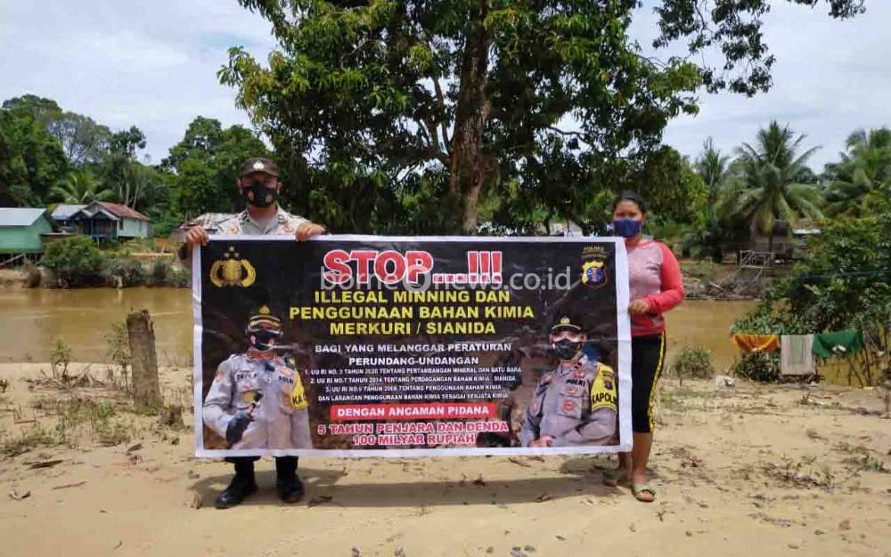 Warga Arut Utara Diingatkan Tak Lakukan Penambangan Ilegal