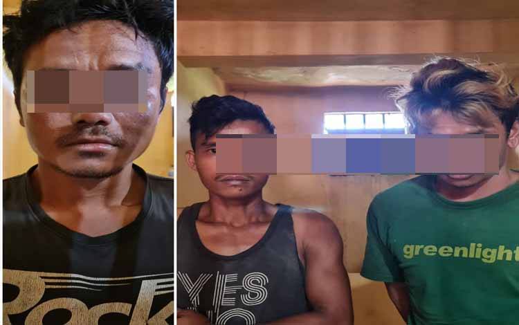 Polsek Aruta Amankan Komplotan Pencuri Buah Sawit