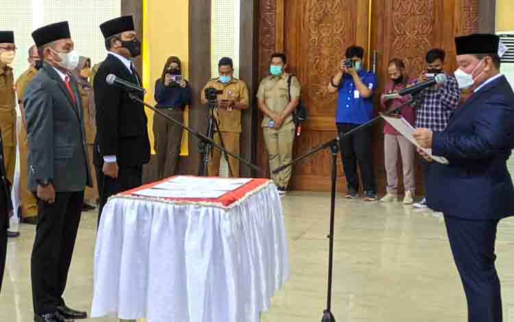 Posisi Inspektur Kotim Resmi Diisi Setelah 2 Tahun Dijabat Pelaksana Tugas