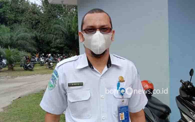 Foto :?Kepala Stasiun Meteorologi Kelas III Iskandar Pangkalan Bun, Kabupaten Kotawaringin Barat Aqil Ihsan.