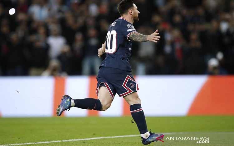 2 Gol Lionel Messi Antar PSG Bangkit Tundukkan Leipzig 3-2