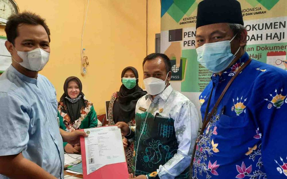 Kemenag Kapuas Fasilitasi Pelimpahan Nomor Porsi Bagi Jemaah Haji
