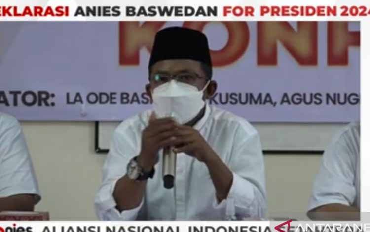 Relawan Deklarasikan Anies sebagai Capres 2024