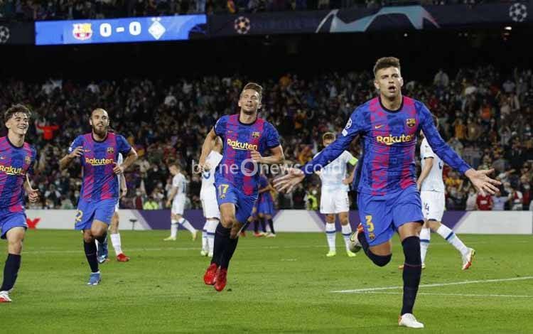 Barca Raih Kemenangan Pertama di Liga Champions Setelah Tekuk Kiev 1-0