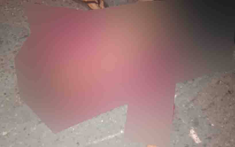 Dum Truk vs Motor di Jalan Soekarno-Hatta Kasongan,  Pengendara Tewas di TKP
