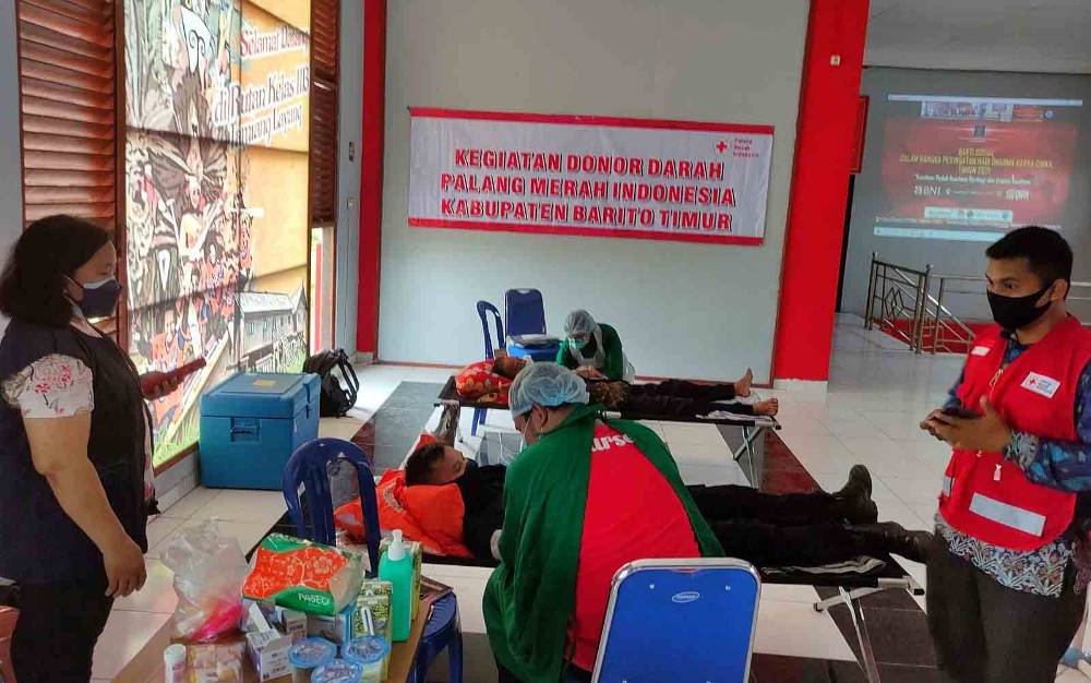 Rutan Gelar Baksos Donor Darah Peringati Hari Dharma Karya Dhika