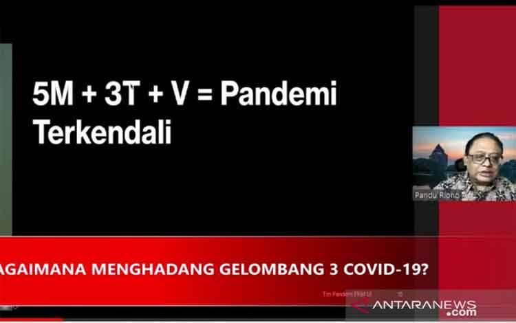 Epidemiolog Ungkap Rumus Rahasia Pengendalian COVID-19 di Indonesia