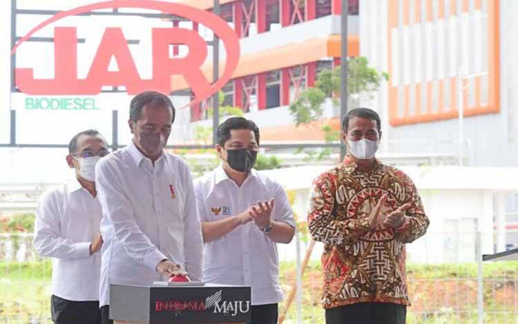 Presiden Jokowi Sebut Produksi Biodiesel Hemat Devisa Rp 56 Triliun