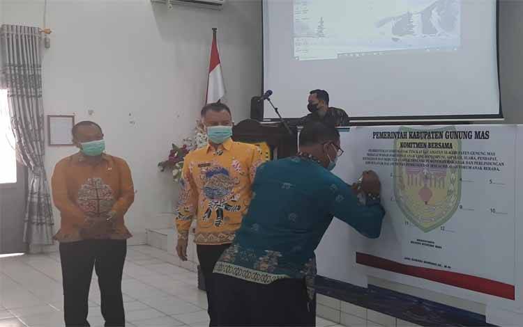 Ini Tujuan Sosialisasi dan Advokasi Pembentukan Forum Anak Daerah di Gunung Mas