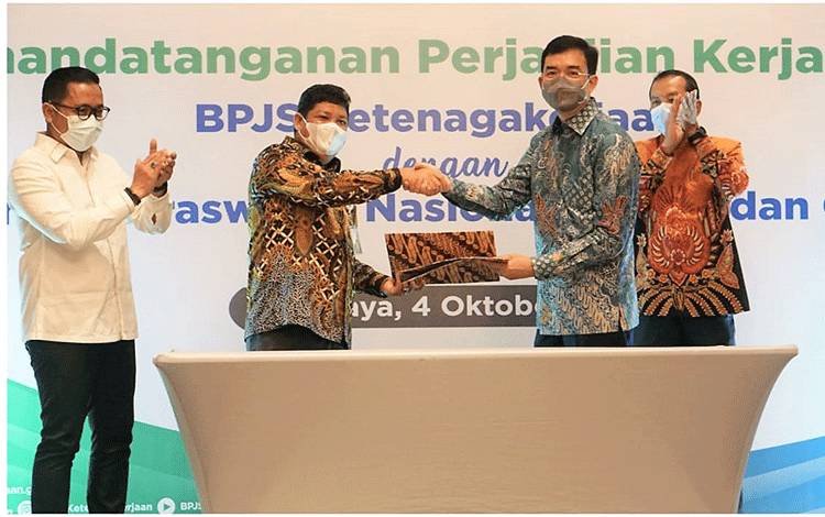 BPJS Ketenagakerjaan dan Hiswana Migas Sepakat Wujudkan Perlindungan Program Jamsostek