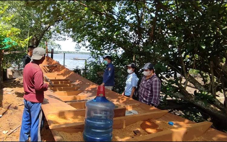 Dislutkan Kalteng Koordinasi dan Supervisi Penerima Bantuan Kapal 5 GT di Kotim