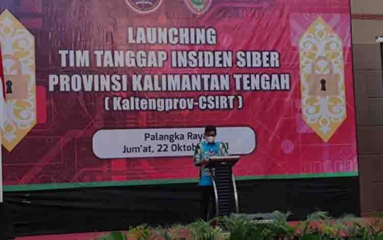 Baru Diluncurkan, Berikut Tugas Tim Tanggap Siber Kalteng