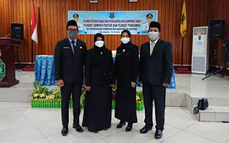 Pejabat Pengawas RSUD dr H Soemarno Sosroatmodjo Kuala Kapuas Dilantik
