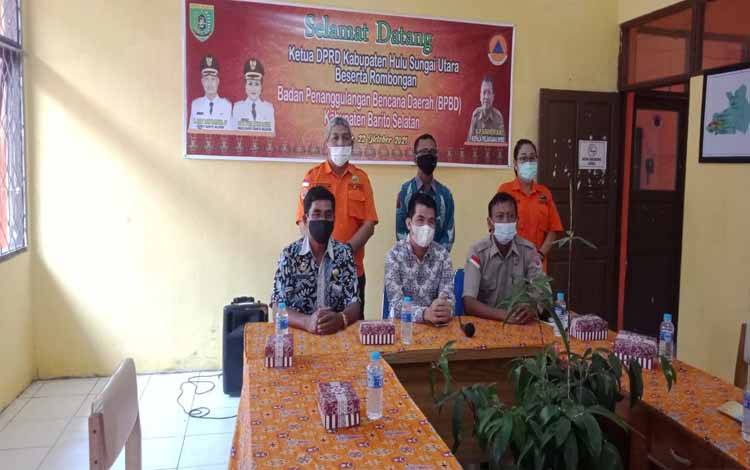 Ketua DPRD HSU Pelajari Penyederhanaan Birokrasi ke BPBD Barito Selatan