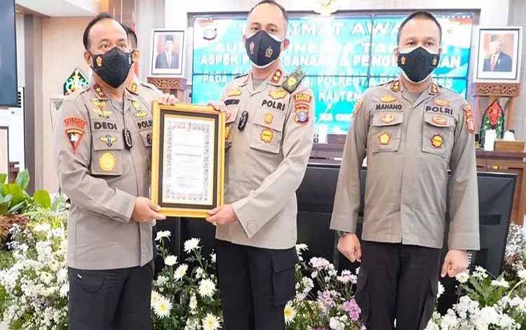 Pelaporan BLC Polres Kobar Peringkat 2 Tertinggi Jajaran Polda Kalteng
