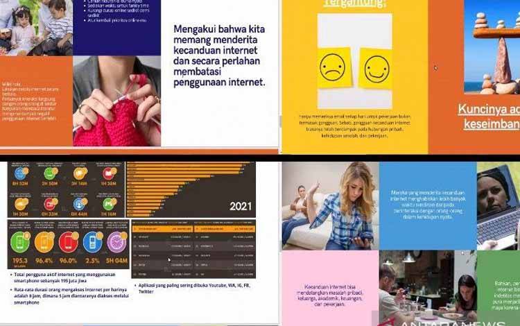 ambar tangkapan layar Webinar Indonesia Makin Cakap Digital wilayah Katingan, Sabtu (23/10/2021)