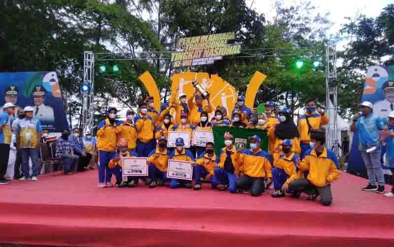 Banten Juara Umum Pekan Olahraga Tradisional Nasional 2021