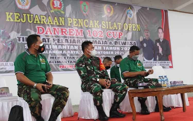 Dandim 1016/Plk Bersyukur Kejuaraan Pencak Silat Open Danrem 102 Cup Berjalan Lancar