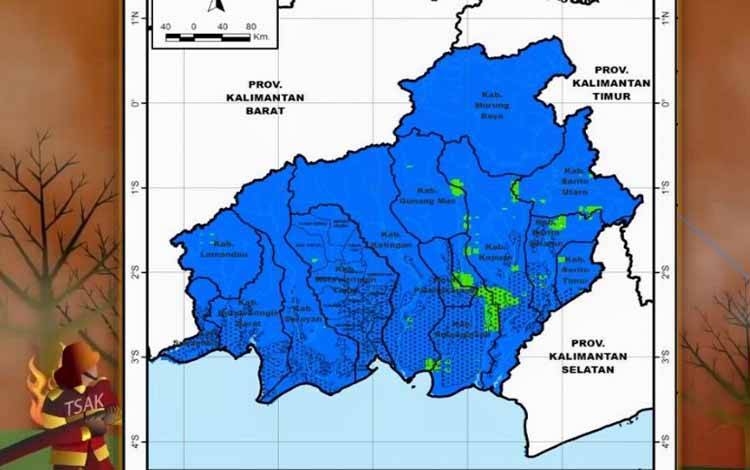 Ini 2 Kecamatan di Kotim Rawan Terjadi Karhutla