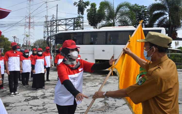 Peserta IKBAB dari Kapuas Diberangkatkan ke Seruyan