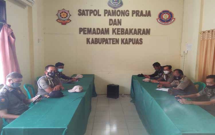 Satpol PP dan Damkar Kapuas Sosialisasikan Penyusunan DUPAK Jabatan Fungsional