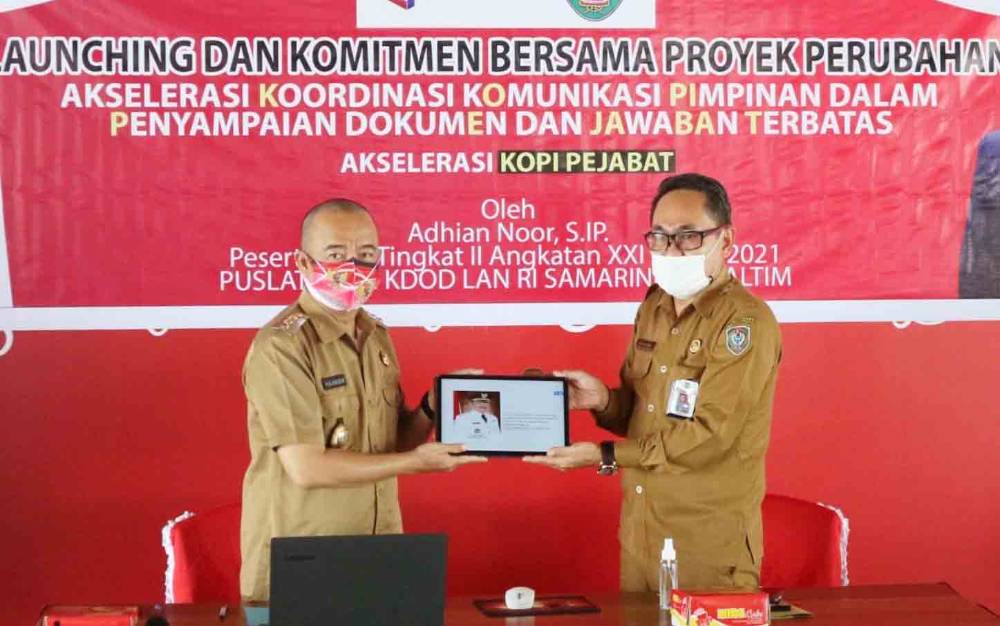 Bupati Seruyan Launching Aplikasi Akselerasi KOPI PEJABAT