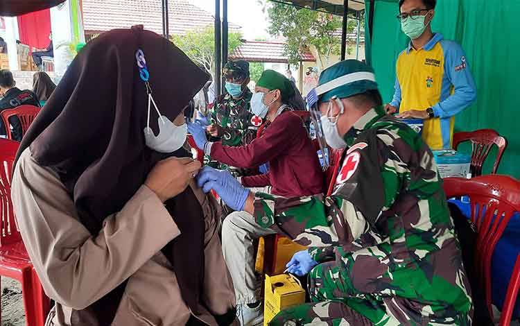Vaksinasi Dosis Kedua di Kobar Mencapai 56 Ribv?
