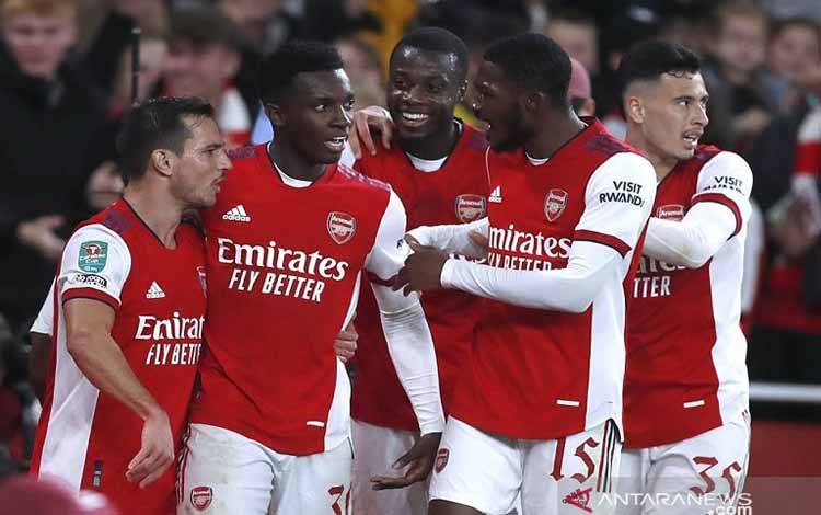 Arsenal Mulus Lewati Leeds Menuju Perempat Final Piala Liga Inggris