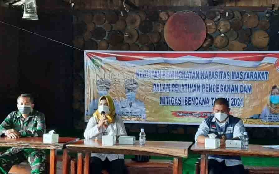 Wartawan di Palangka Raya Dilatih Mitigasi Bencana