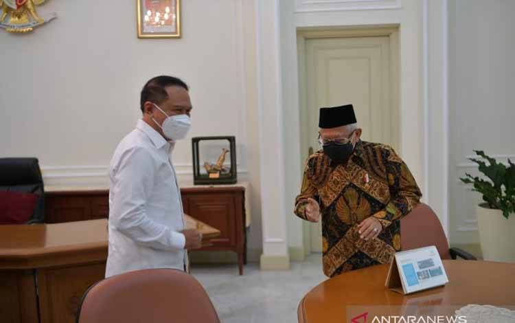 Wapres Koordinasikan Desain Besar Olahraga Nasional dengan Menpora