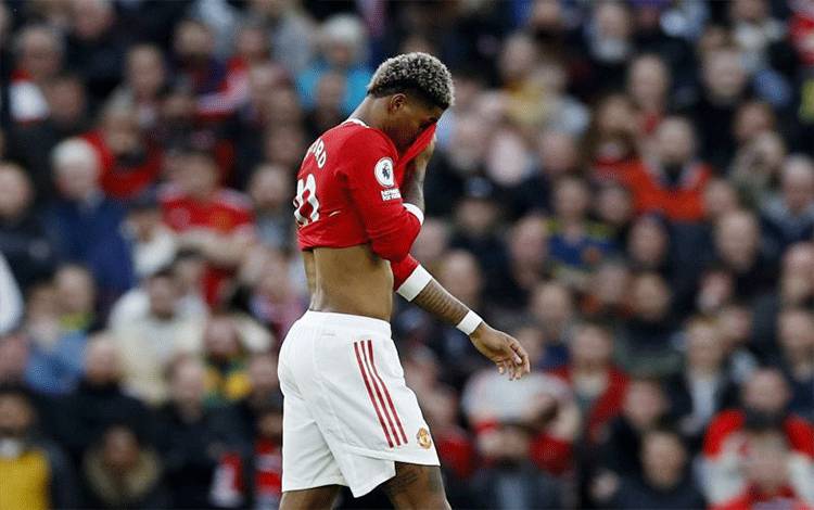 Kalah Telak dari Liverpool, Marcus Rashford Mengaku Malu