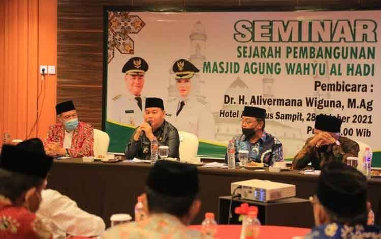 Pemkab Kotim Gelar Seminar Sejarah Pembangunan Masjid Wahyu Al Hadi