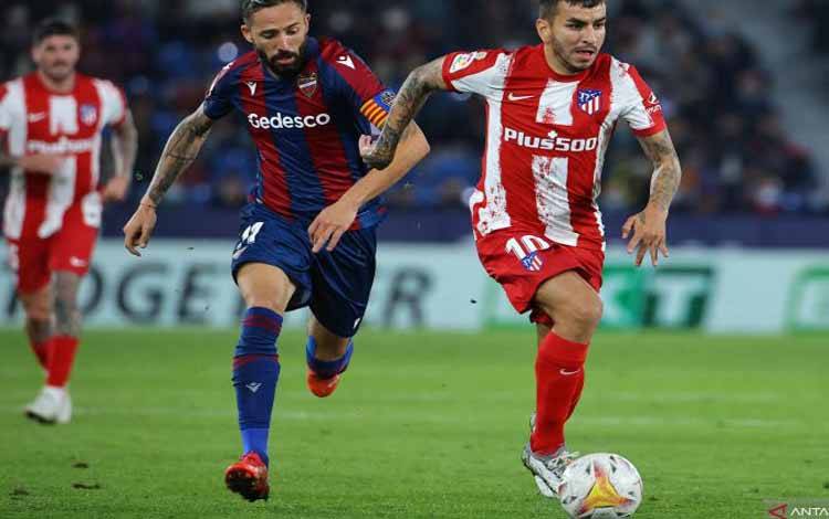 Atletico Berbagi Poin dengan Levante, Sociedad Tekuk Celta Vigo 2-0