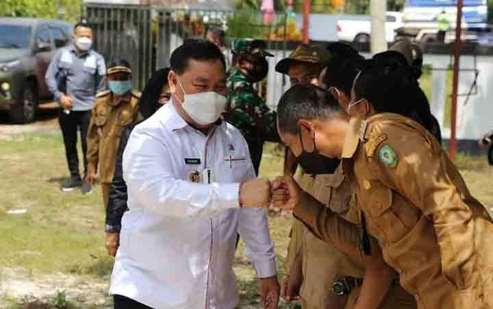 Bupati Kotim Tunggu Hasil Kajian Konsultan untuk Anggaran Penataan Masjid Wahyu Al Hadi