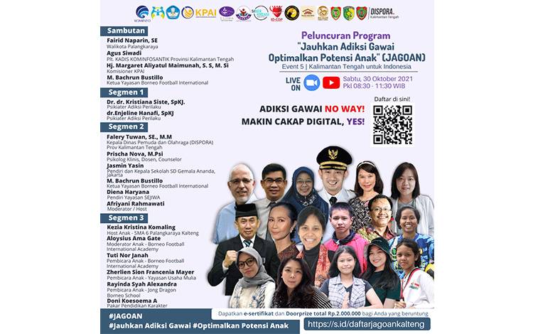 Yayasan SEJIWA Didukung 46 Mitra Luncurkan Gerakan JAGOAN Jauhkan Adiksi Gawai Optimalkan Potensi Anak