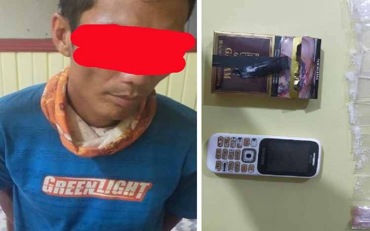 Pria Ini Diamankan karena Simpan Sabu di Bungkus Rokok