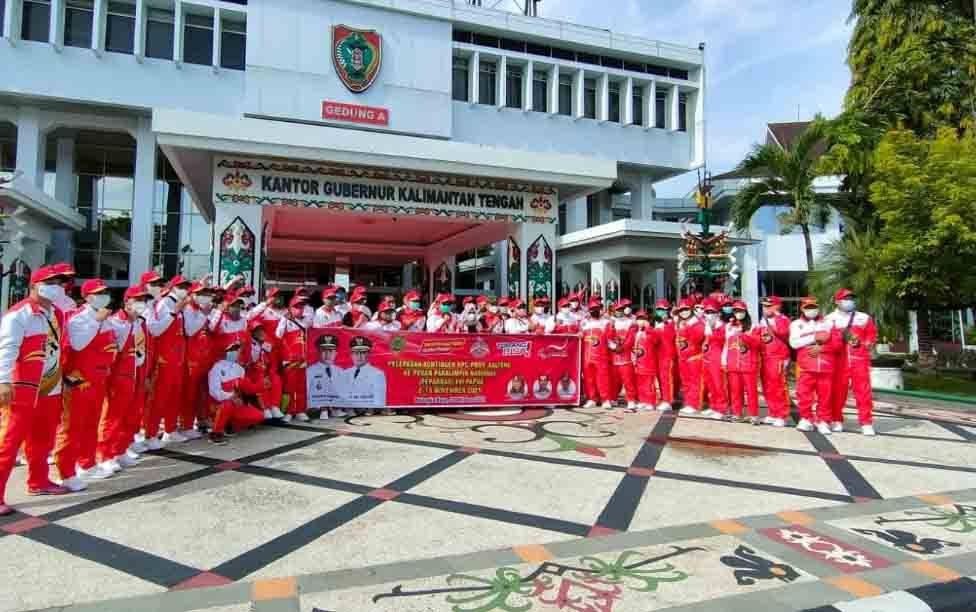 Atlet Peparnas Diharap Jaga Permainan Fair Play dan Harumkan Nama Kalteng