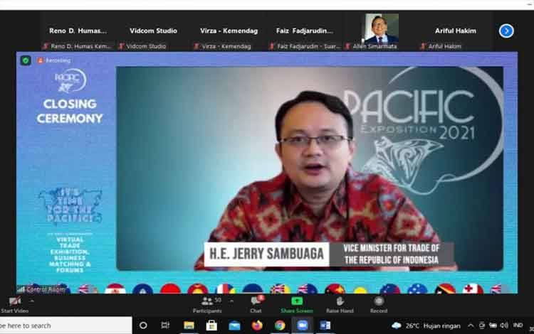Wakil Menteri Perdagangan Jerry Sambuaga. (ANTARA/ Biro Humas Kementerian Perdagangan)