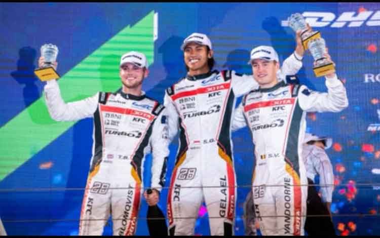 Tim JOTA Finis Runner Up Meski Sean Gelael Melintir di Awal Balapan