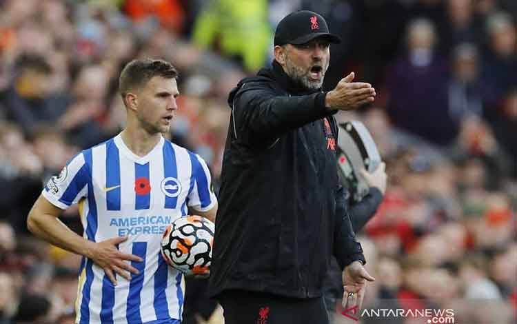 Liverpool Diimbangi Brighton Serasa Kekalahan Bagi Klopp