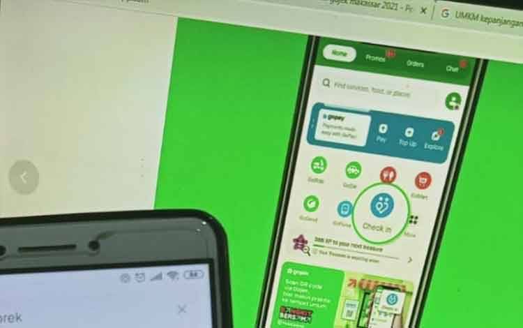 Ilustrasi platform digital yang membantu UMKM bangkit kembali pada masa adaptasi normal baru. ANTARA / Suriani Mappong